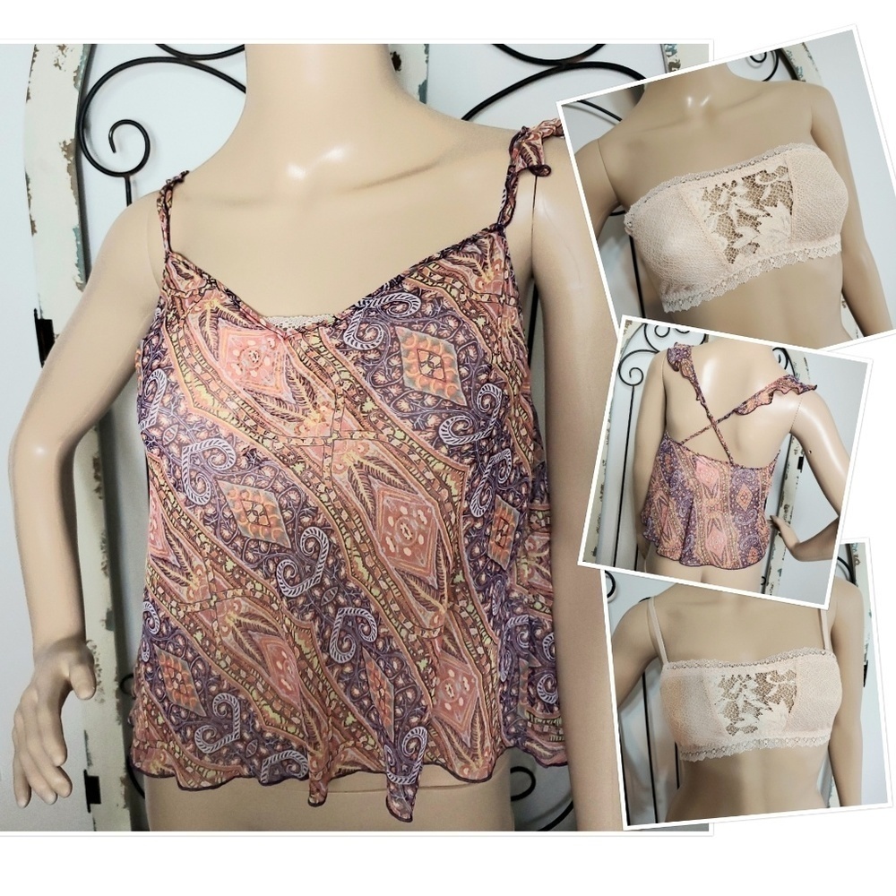 Victoria's Secret cami and bralette small